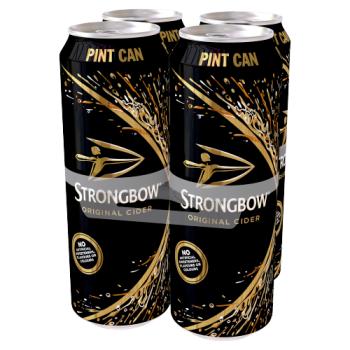 Strongbow Original Cider Can 4 x 568ml