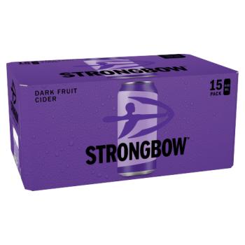 Strongbow Dark Fruit Cider Cans 15 x 440ml