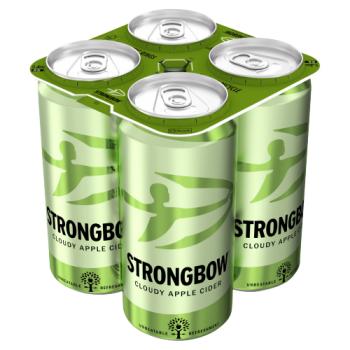 Strongbow Cloudy Apple Cider Cans 10 x 440ml