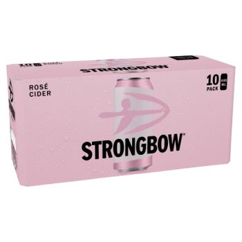 Strongbow Rosé Cider Cans 10 x 440ml