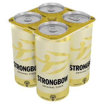 Strongbow Original Cider Cans 4 x 440ml