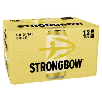 Strongbow Original Cider Cans 12 x 440ml