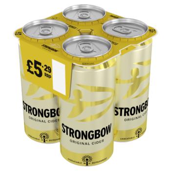 Strongbow Original Cider 4 x 440ml