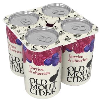 Old Mout Cider Berries & Cherries Cans 4 x 330ml