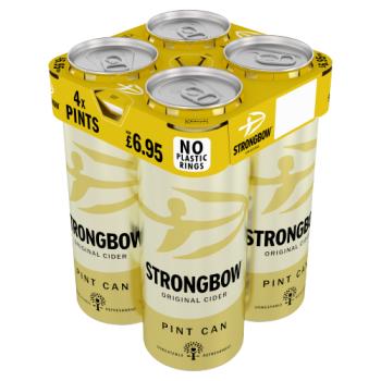 Strongbow Original Cider 4 x 568ml