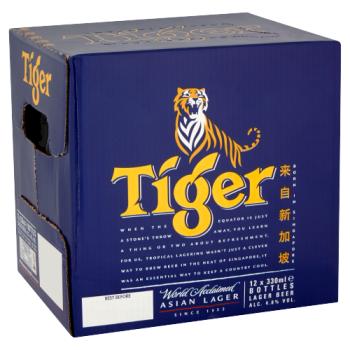 Tiger Asian Lager Beer 