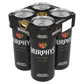 Murphy's Draught Irish Stout Cans 4 x 440ml