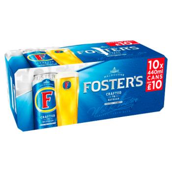 Foster's Lager Beer 10 x 440ml