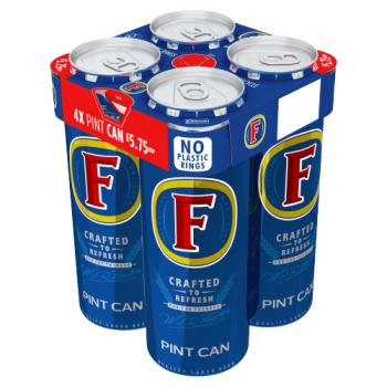 Foster's Lager Beer 4 X 568ml Can