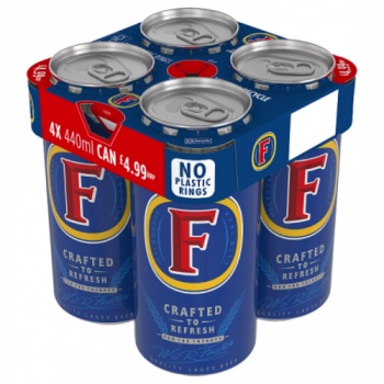 Foster's Lager 4 x 440ml PM £4.99 