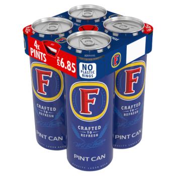 Foster's Quality Lager Beer 4 x 568ml