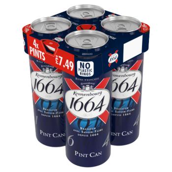 Kronenbourg 1664 4 x 568ml