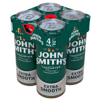 John Smith's Extra Smooth Ale Cans 4 x 440ml