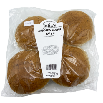 Julia's Brown Baps In 4's 