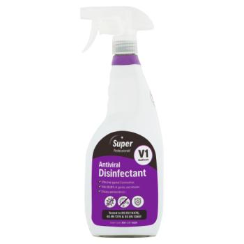 Super Professional V1 Healthcare Antiviral Disinfectant 750ml