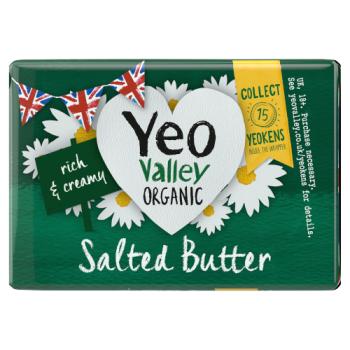Yeo Valley Organic Salted Butter 250g