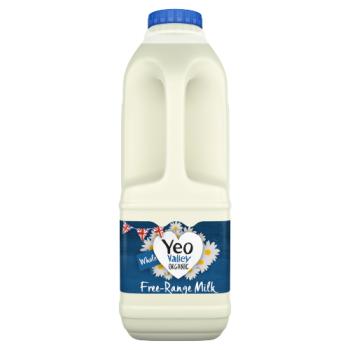 Yeo Valley Org Whole Milk