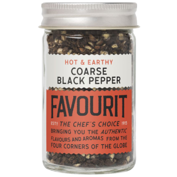 Favourit Coarse Black Pepper 35g 