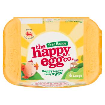 The Happy Egg Co. Free Range 6 Large