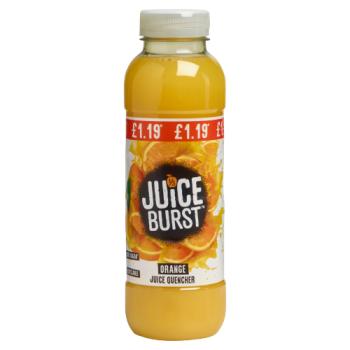 Juice Burst Orange £1.19 400ml