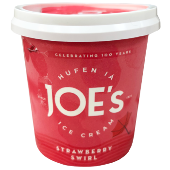Joe's Strawberry Swirl Ice Cream 120ml 