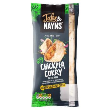 Jake & Nayns' Naanster Chickpea Curry Filled Naan 185g