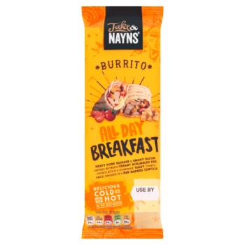 Jake & NAYNS' Burrito All Day Breakfast 205g