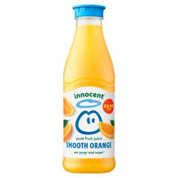 Innocent Smooth Orange Pure Fruit Juice 750ml