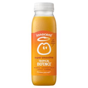 Innocent Super Smoothie Tropical Defence Mango, Coconut Milk, Apple & Ginger with Vitamins 300ml