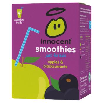 Innocent Kids Apple/blackcurrant 4pk