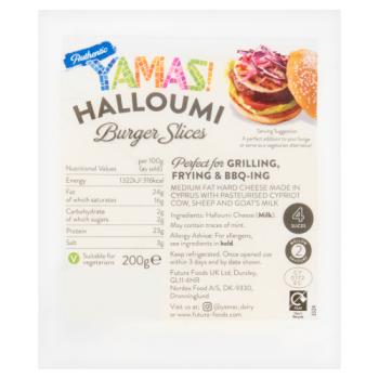 Yamas! 4 Halloumi Burger Slices 200g