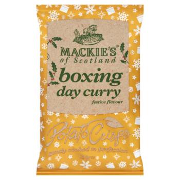 Mackie's of Scotland Boxing Day Curry Potato Crisps 150g