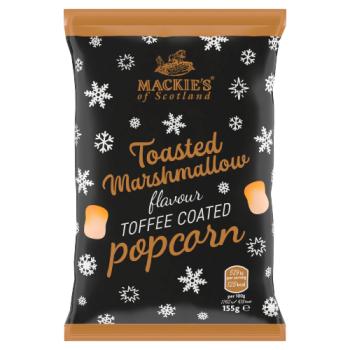 Mackie's Toasted Marshmallow Flavour Toffee Coated Popcorn 155g