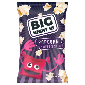 Big Night In Sweet & Salted Popcorn 200g