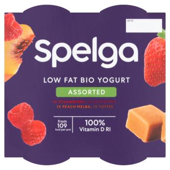Spelga Asstd Yogurt 4pk.