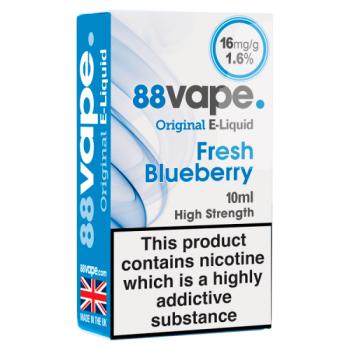 88 Vape E-liquid Blueberry 16mg
