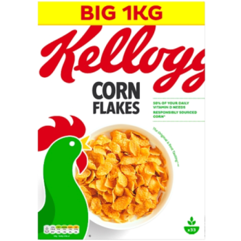 Kellogg's Corn Flakes Breakfast Cereal 1kg