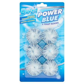Duzzit Power Blue 6 Toilet Blocks