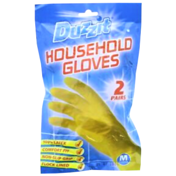 Duzzit Household Gloves Medium 2pk 