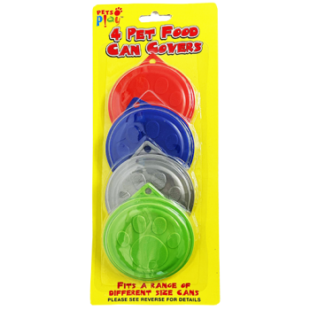 Pet Play Pet Food Can Covers 4pk 