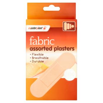 Assorted Fabric Plasters 100pk