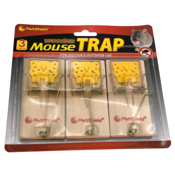 Pestshield Wooden Mouse Trap Multi Pack 3s