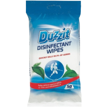 Duzzit Disinfectant Wipes 50pk 