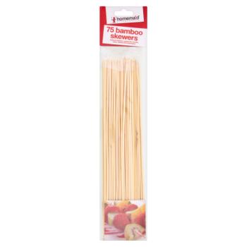 Homemaid Kitchenware 75 Bamboo Skewers