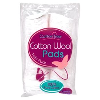 Cotton Tree Cotton Wool Pads Twin Pack