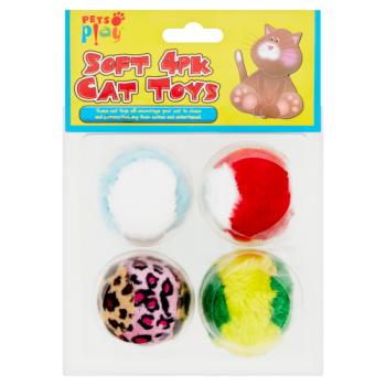 Pets Play 4 Soft Cat Toys