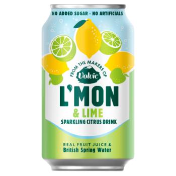 L'mon Lemon & Lime Sparkling Citrus Drink 330ml