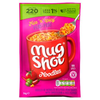 Mug Shot Nice 'n' Spicy Peri-peri Noodles 56g