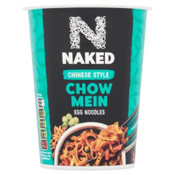 Naked Chinese Style Chow Mein Egg Noodles 78g