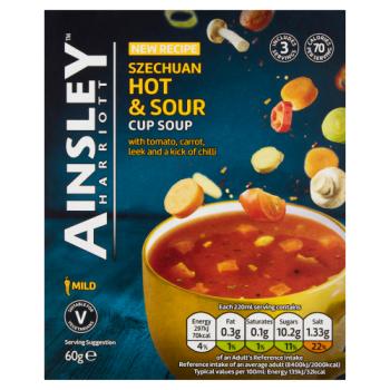 Ainsley Harriott Szechuan Hot & Sour Cup Soup 60g